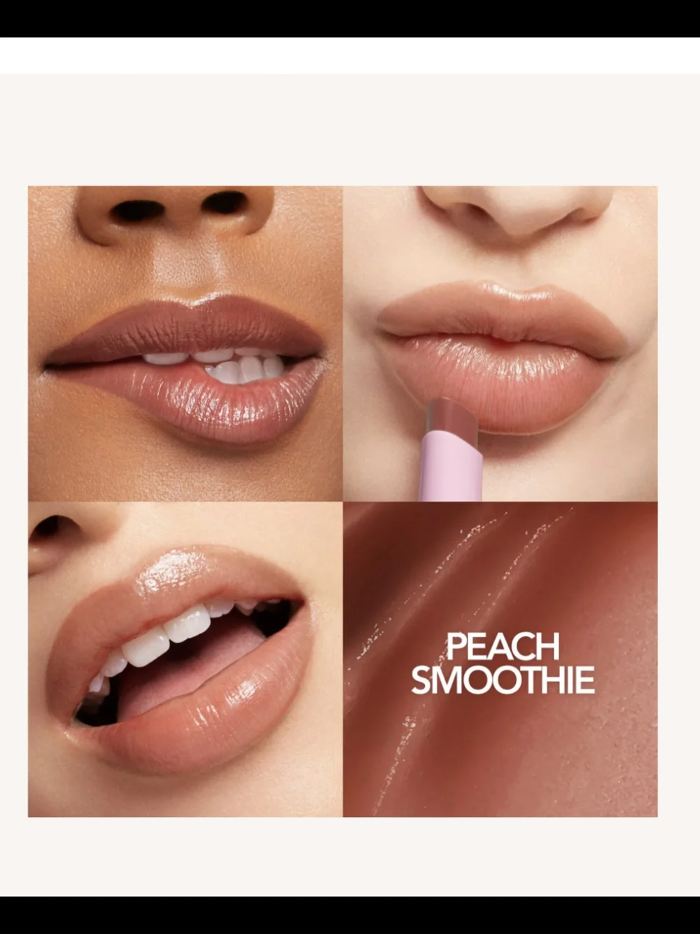 Buxom Full On Plumping Lip Glow Balm In Peach Smoothie NIB